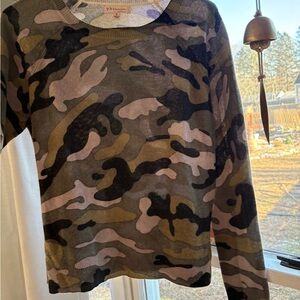 Philosophy Cashmere Sweater in Gray and Cream